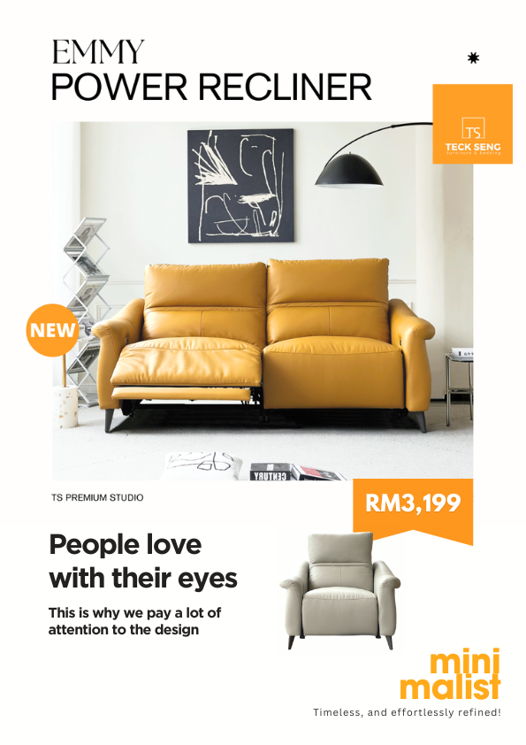 Emmy Power Recliner Sofa